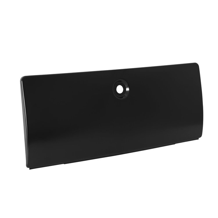 05-736 C/K Glove Box Door w/ Lock Hole, Black, 1973-1987 C/K Series Pickup & 1973-1991 Blazer/Jimmy/Suburban