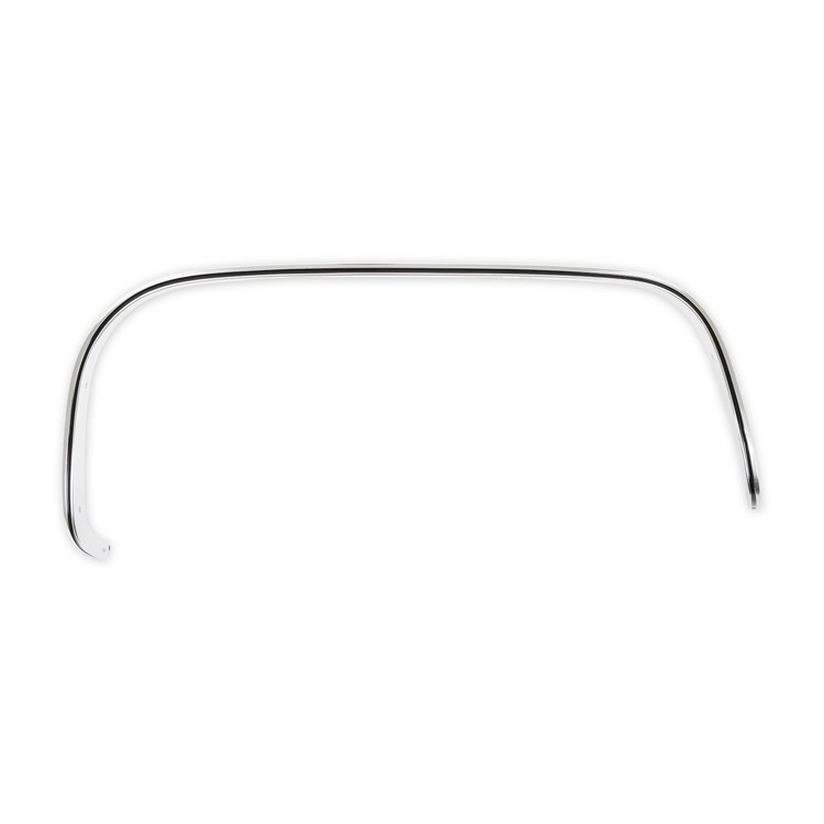 06-142 Wheel Arch Molding, Rear, Polished, Left, 1973-1987 Chevy/GMC C/K Fleetside Truck, 1973-1991 Blazer/Jimmy & Suburban