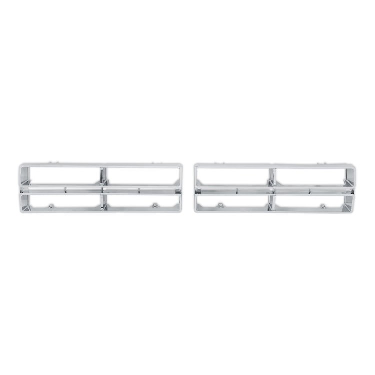06-400 Ford F-Series Grille Inserts, Chrome, 1972 Ford F-Series Trucks