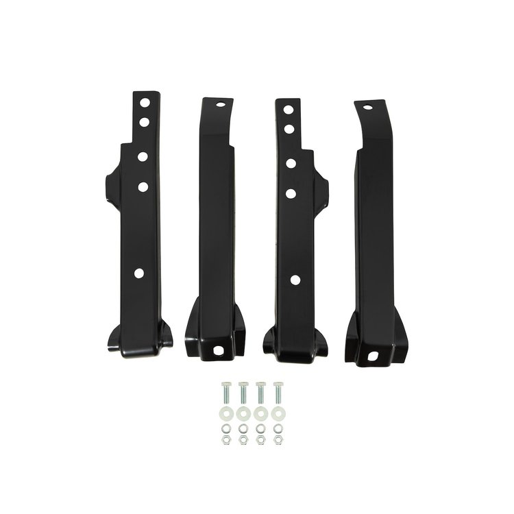 2000BRO Rear Bumper Bracket Set 1967-1972 Chevy/GMC C10, Coils