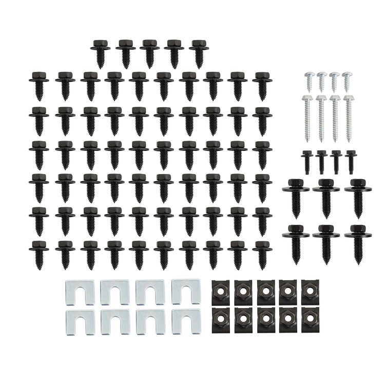 81309-81 Front End Bolt Kit 1981-1987 Chevy/GMC C/K Series Trucks & 1981-1991 Blazer/Jimmy, Suburban, Black