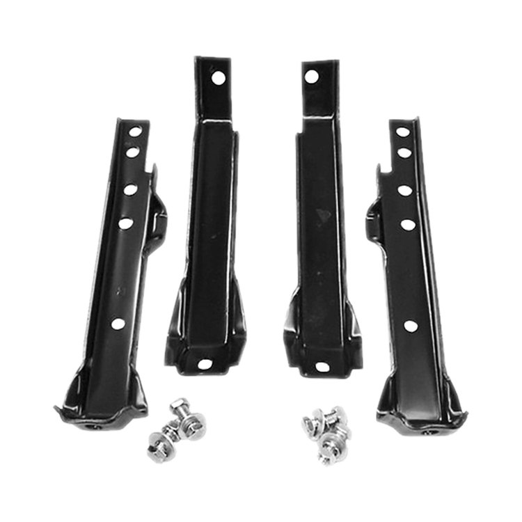 A5017-67 Rear Bumper Brackets, 1967-1972 Chevy/GMC C10 & K-Series Longbed Trucks