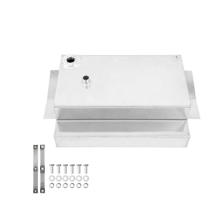 ATK7387TOPFILL Gas Tank, Underbed, Aluminum, Top Fill, 1973-1987 Chevy C10/K10 & GMC C15/K15