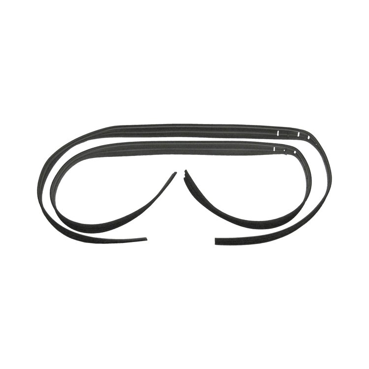 B3028-67 Door Glass Window Run Channel Set, 1967-1972 Chevy/GMC C/K Series Trucks