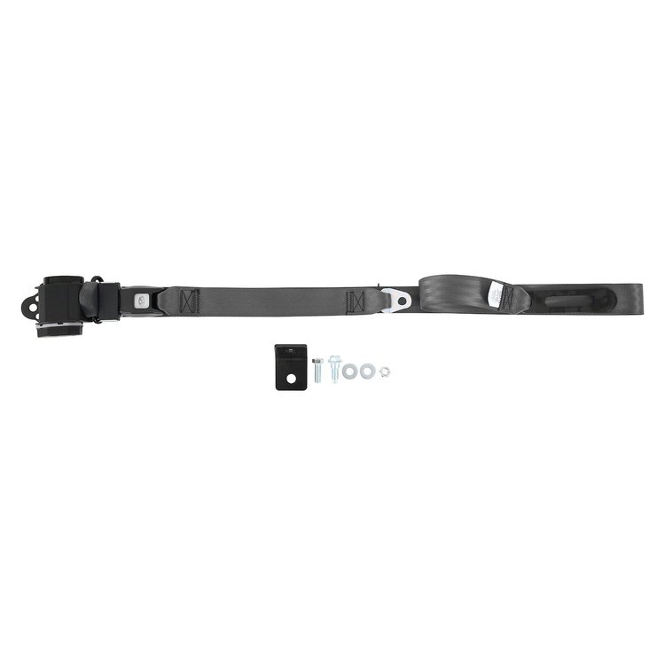 BELTKT2BL Seat Belt Kit 1967-1972 Chevy/GMC C/K Series Truck, 3-Point, Blue, Pair