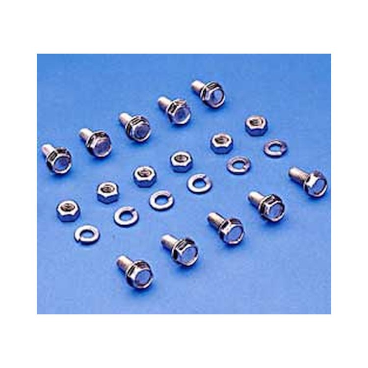 BPMB00S54-87 Front Bed Panel Mounting Kit 1947-1987 Chevy/GMC Truck, 20-Pieces, Steel