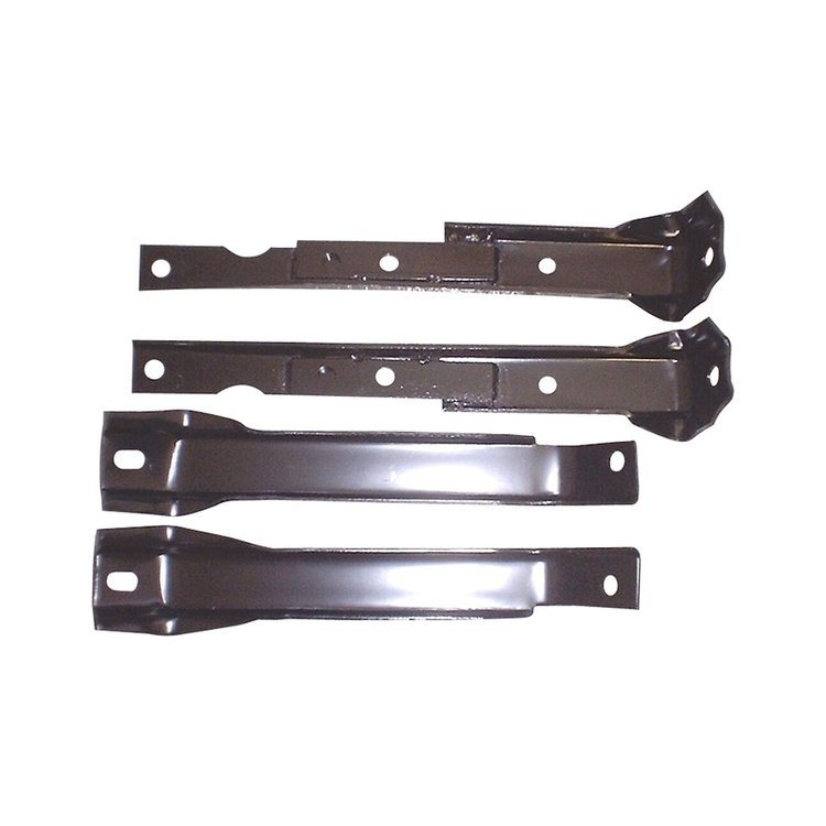 BRKT4WD-R Rear Bumper Bracket Set 1967-1972 Chevy/GMC K-Series Truck, Leaf, Shortbed, 4WD
