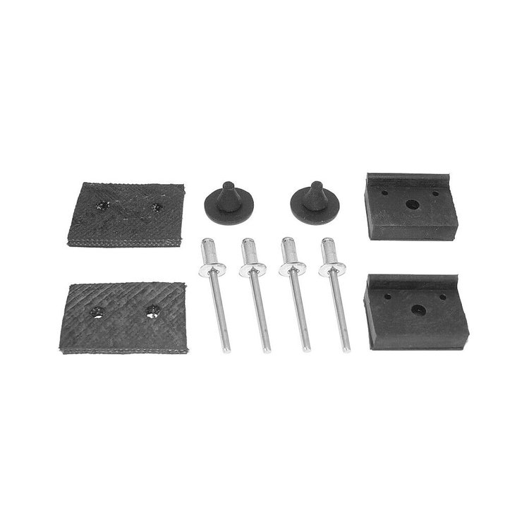 C3010-62 Hood Bumper Set, 10-Pieces, 1962-1966 Chevy/GMC C/K Series Truck & Suburban