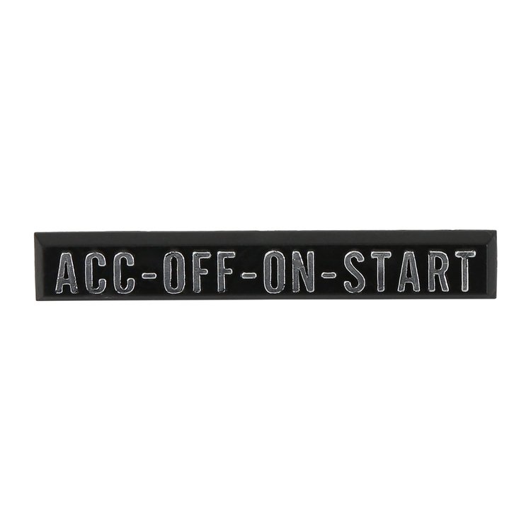C6032-67 Ignition Start Plate, 1967-1972 Chevy/GMC C/K Series Trucks, Blazer/Jimmy & Suburban