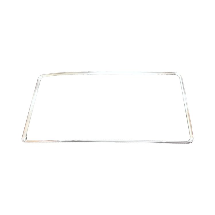 C6049-69 Center Console Trim Ring, Silver, 1969-1978 Chevy/GMC C/K series Truck, Blazer/Jimmy & Suburban