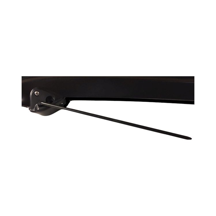 C9155L-69 Sunvisor Arm w/ Bracket, Black, Left, Each, 1969-1972 Chevy/GMC Blazer/Jimmy
