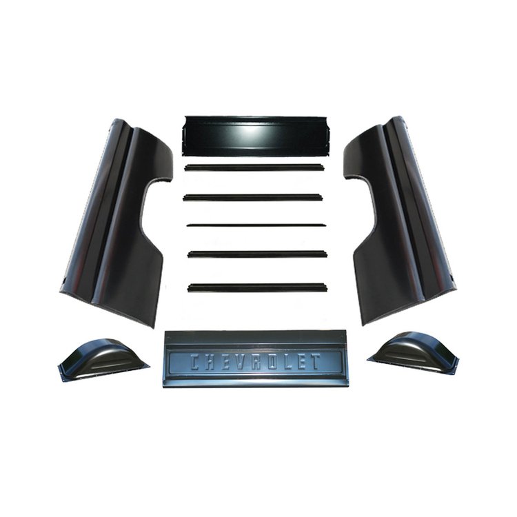 CBK66SWCHEVROLET Complete Bed 1960-1966 Chevy C/K Series Truck, Fleetside, Shortbed for Wood Floor