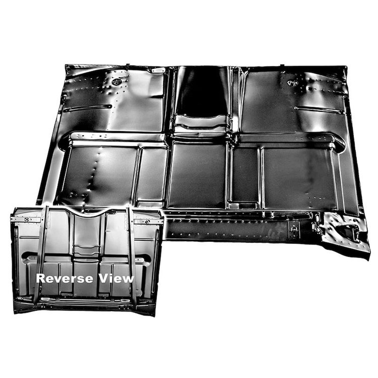 CFP720B Complete Floorpan 1967-1972 Chevy/GMC C/K Series Truck, With Brace, Low Hump