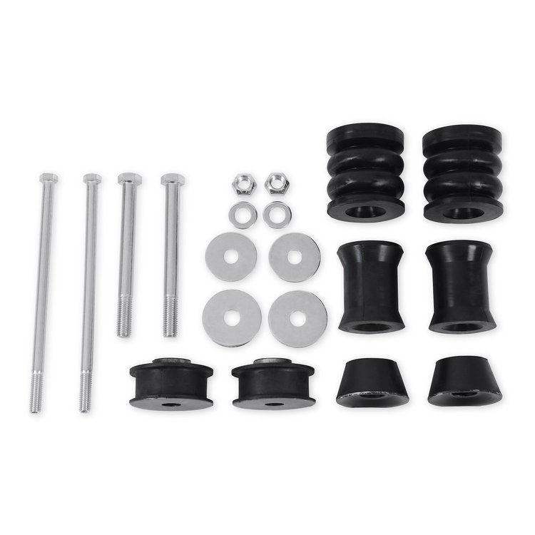 CMS2444 Cab Mount Set 1967-1972 Chevy/GMC C20/C25/C30/C35 & K-Series Trucks, Rubber, 3/4 Ton, 1 Ton & 4WD