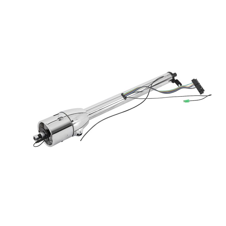 CSCU30A Custom Tilt Steering Column, Chrome/Auto, 30-Inch, 1947-1972 Chevy/GMC Truck