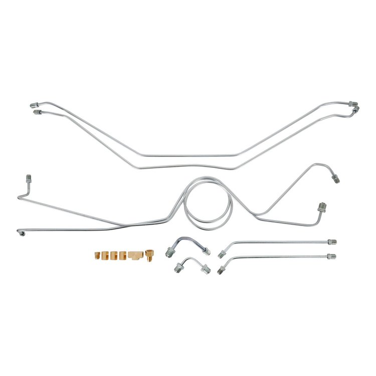 DBBL66O Disc Brake Conversion Brake Lines 1963-1966 Chevy/GMC C/K Series Truck, Steel
