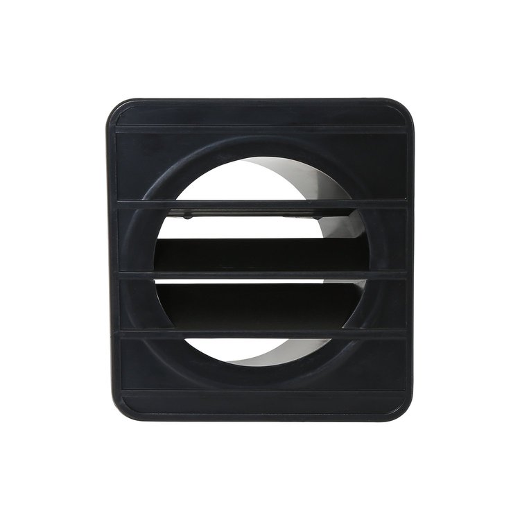 DFN72LH Defroster Top Vent 1967-1972 Chevy/GMC C/K Series Truck, Blazer/Jimmy & Suburban, Black, Left