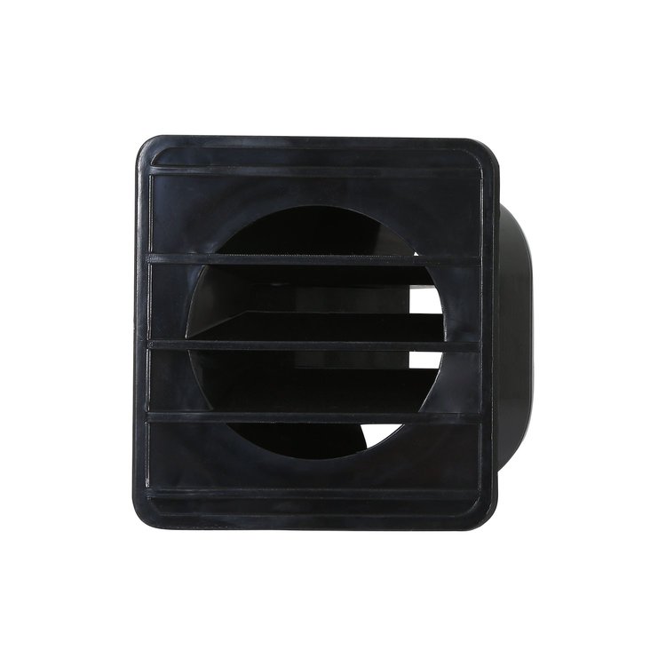 DFN72RH Defroster Top Vent 1967-1972 Chevy/GMC C/K Series Truck, Blazer/Jimmy & Suburban, Black, Right