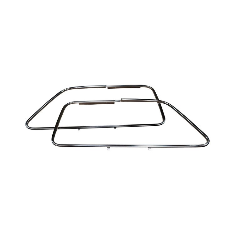 DMS54SS Outer Door Window Frames 1947-1954 Chevy/GMC Truck, Stainless, Pair