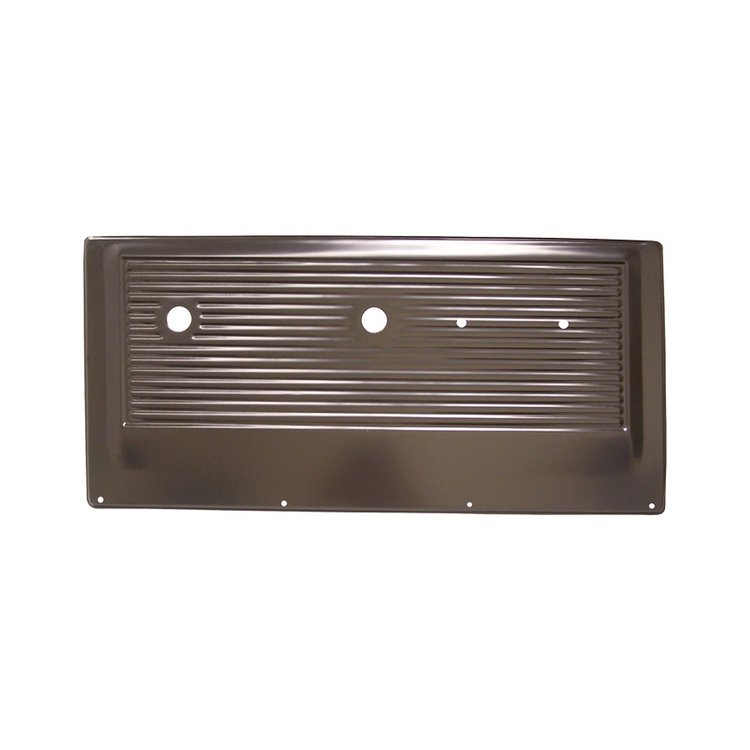 DPR6771 Replacement Door Panels 1967-1971 Chevy/GMC C/K Series Truck, Blazer/Jimmy & Suburban, Standard, Black Metal, Pair