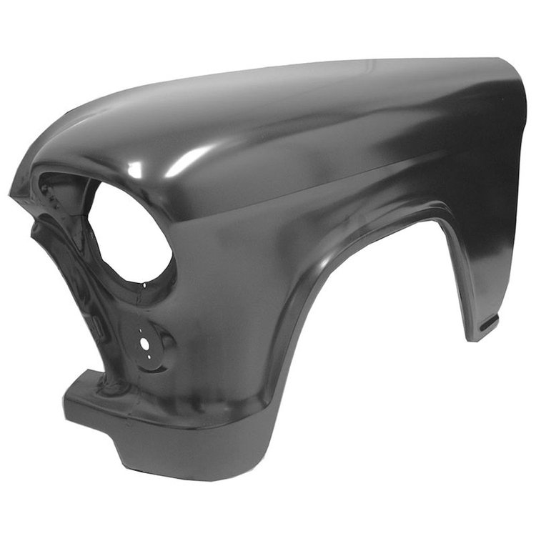 FF057LH truck front fender 1957 Chevy/GMC Truck, steel, Left