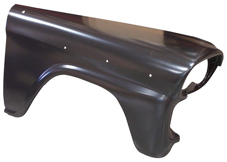 FF059RH Front Fender, Steel, Right, 1958-1959 Chevy/GMC Trucks & Suburban