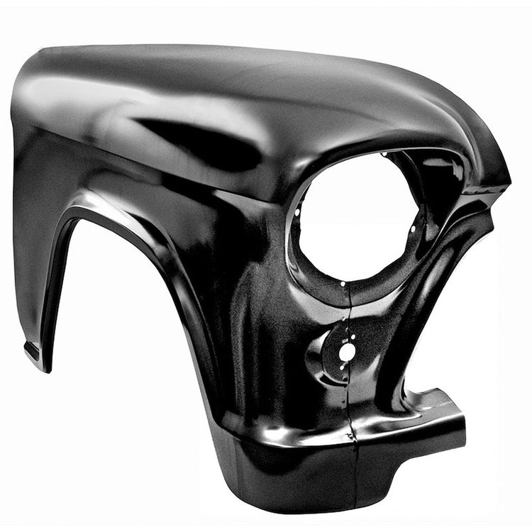 FF556RH Front Fender 1955-56 Chevy Truck- 1955-1956 GMC Truck, Steel