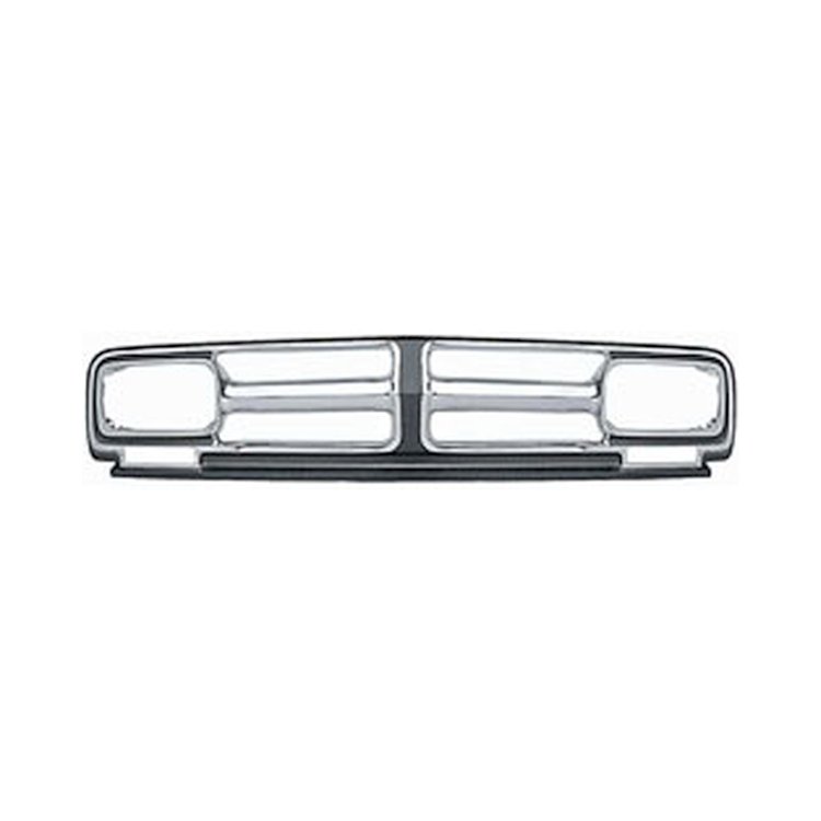 GRL72GM Grille Assembly 1971-1972 GMC C/K Series Truck, Jimmy & Suburban, Chrome