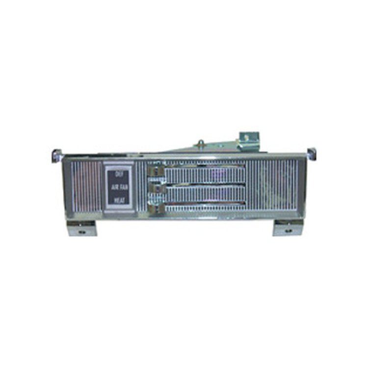 HCA72NACHROME Heater Control 1967-1972 Chevy/GMC C/K Series Trucks, Blazer/Jimmy & Suburban, Non Air, Chrome