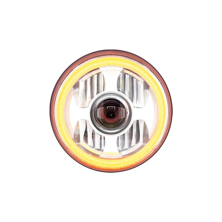 HLED794 Led Headlight 1947-1980 Chevy/GMC Truck, 7-Inch, Projector/Halo, Each