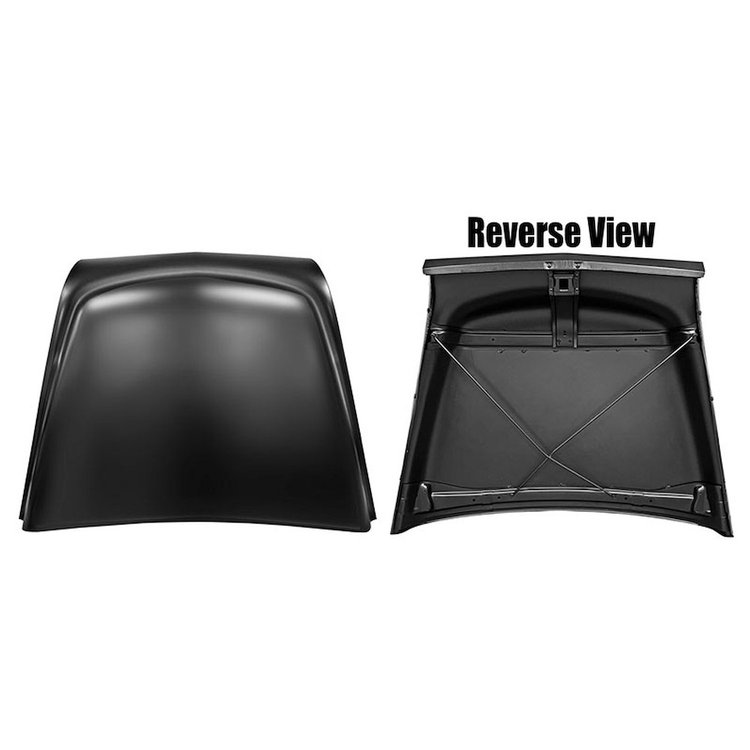 HOOD556 Stock Replacement Hood 1955-1956 Chevy/GMC Truck
