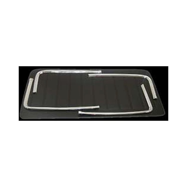 HTS6772BLACK Deluxe Headliner, with Trim, Black, 1967-1972 Chevy/GMC C/K Series Trucks