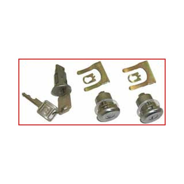 JDLG200 Lock Set 1967-1972 Chevy/GMC C/K Series Truck, Blazer/Jimmy & Suburban, Doors, Ignition, Square Keys