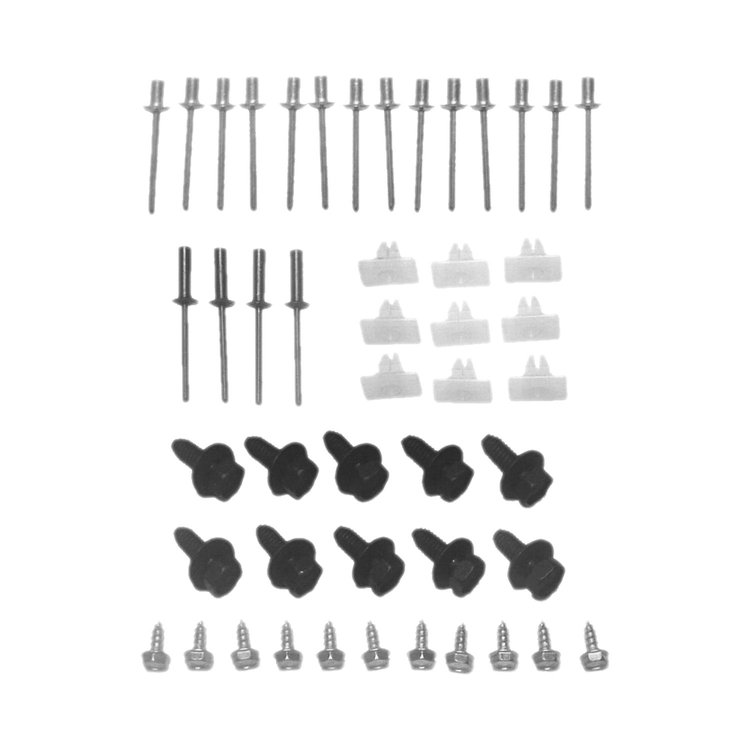 L0008-69 Grille Mounting Kit, 61-Pieces, 1969-1972 Chevy/GMC C/K Series Trucks