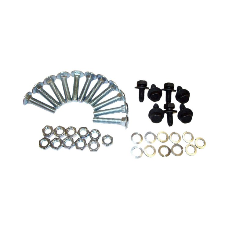 L0013-67 Wheelhouse Bolt Kit, 51-Pieces, Left/Right, 1967-1972 Chevy/GMC C/K Series Fleetside Trucks