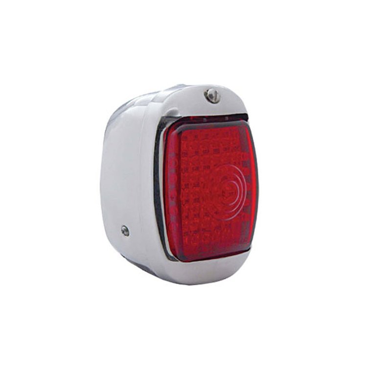 LED53S0-RH LED Taillamp Assembly 1947-1953 Chevy/GMC Truck, Stainless, Red, Right