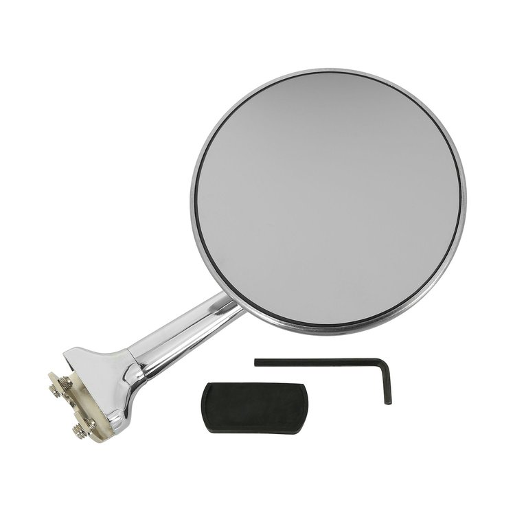 OPM072S Outside Peep Mirror, Straight Arm-Chrome, 4-inch-Each, 1947-1972 Chevy/GMC Truck