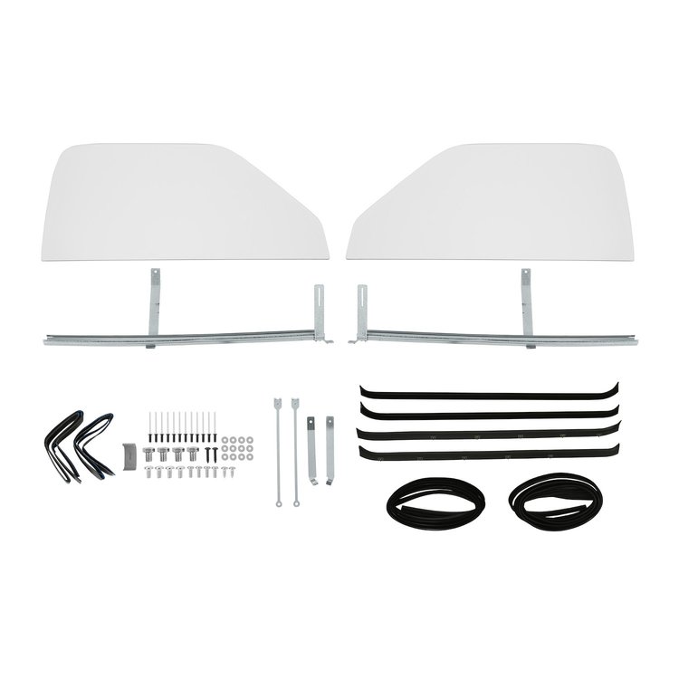 OPWK800CLEAR 1 Piece Window Kit 1973-1987 Chevy/GMC C/K Series Truck, Suburban & 1976-1987 Blazer/Jimmy, Clear, Pair