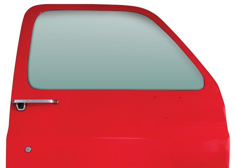 OPWK800GREEN 1-Piece Door Window Kit for 1973-1987 GM C/K Series Truck, Suburban, 1976-1987 GM Blazer/Jimmy [Green Non-Tinted]