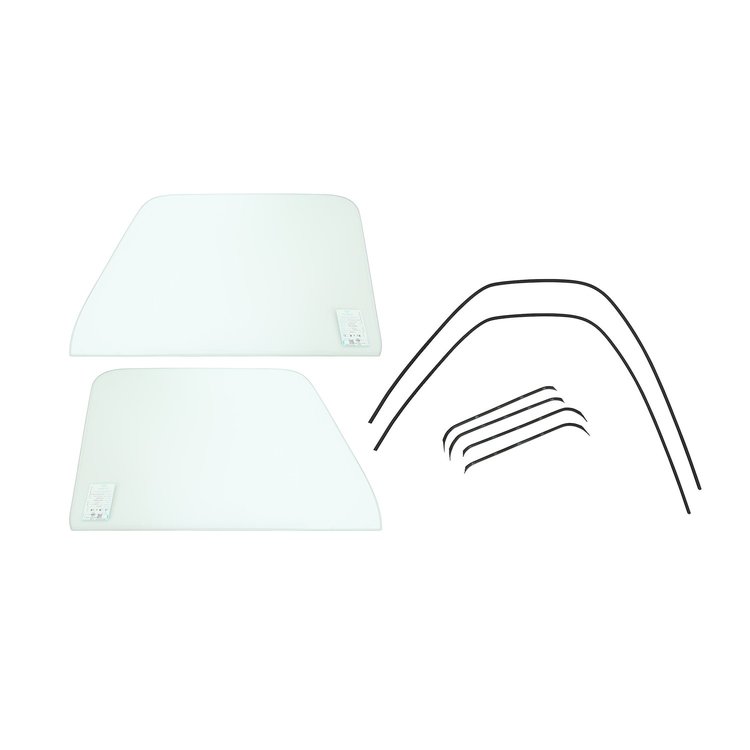 OPWK900-CL 1 Piece Window Kit 1955-1959 Chevy/GMC Truck, Clear, Pair