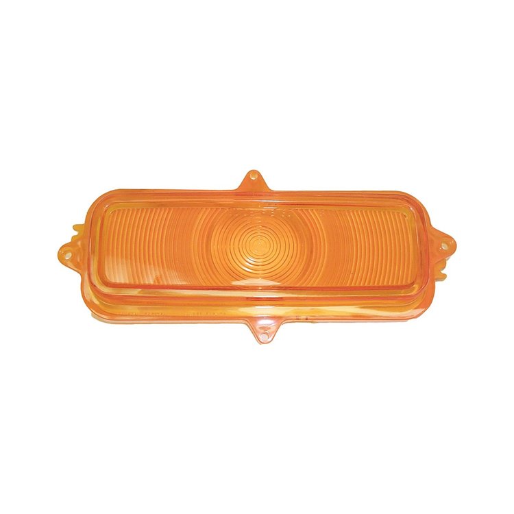 PLL66AM Parking Lamp Lens, Amber, Left/Right, Each, 1960-1966 Chevy C/K Series Trucks & Suburban
