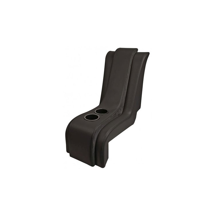 QCCC072BLACK Custom Console, Sport, Black/Black Stitching -Cup Holders, 1967-1972 Chevy/GMC C/K Truck, Blazer/Jimmy & Suburban