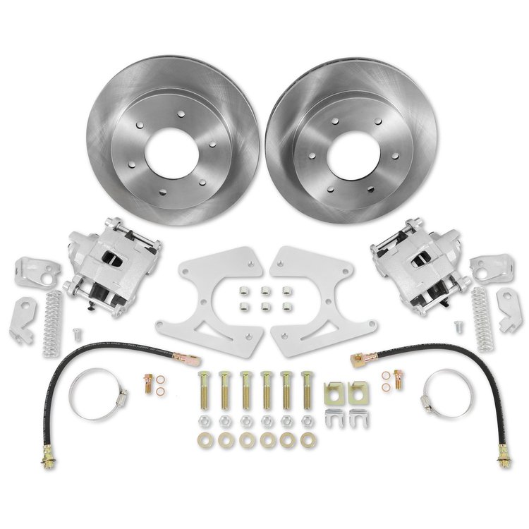 RDBK72-6 Rear Disc Brake Conversion Kit 1963-1987 Chevy/GMC C10/C15/K10/K15, 6 Lug, With Parking Brake