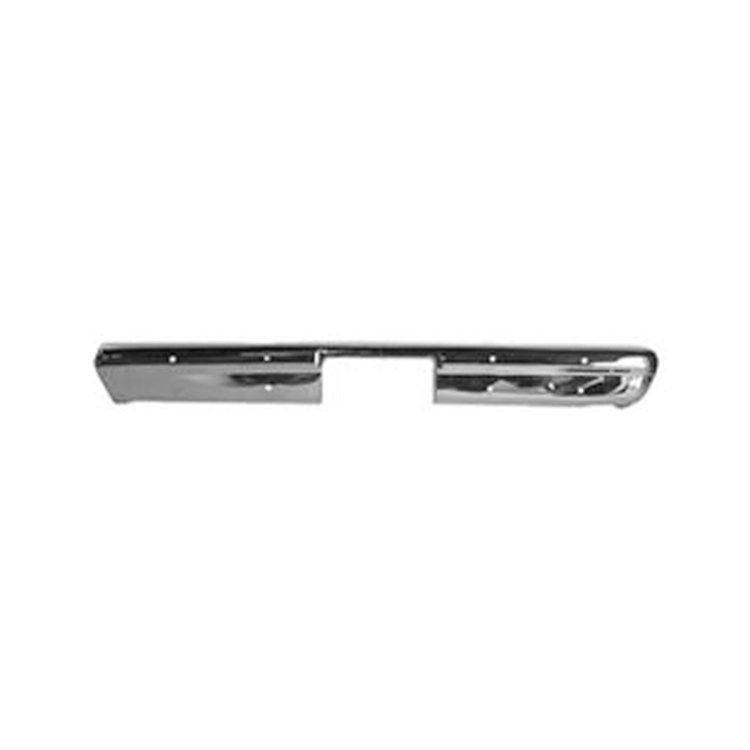 RRB91ST Rear Bumper, Fleetside, without Impact Strip, Chrome, 1981-1991 Chevy/GMC C/K Series Trucks