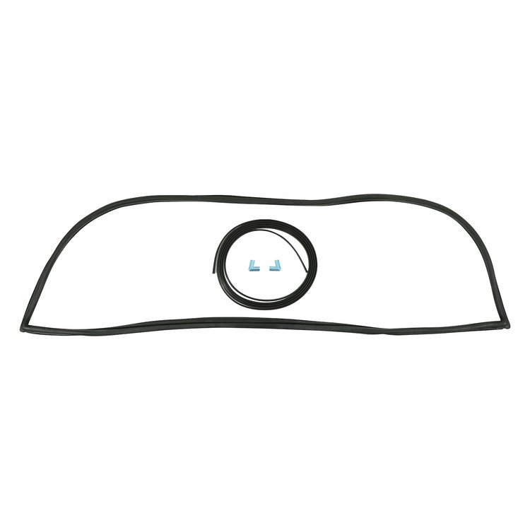 RWG87DX Rear Window Seal, Chrome, 1973-1987 Chevy/GMC C/K Series Truck
