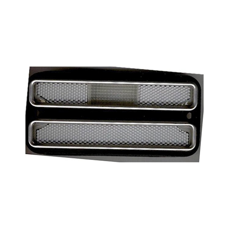SMAD2CL Side Marker Light, Deluxe, Clear, Left/Right, Each, 1968-1972 Chevy/GMC C/K Series Trucks & Blazer/Jimmy, Suburban