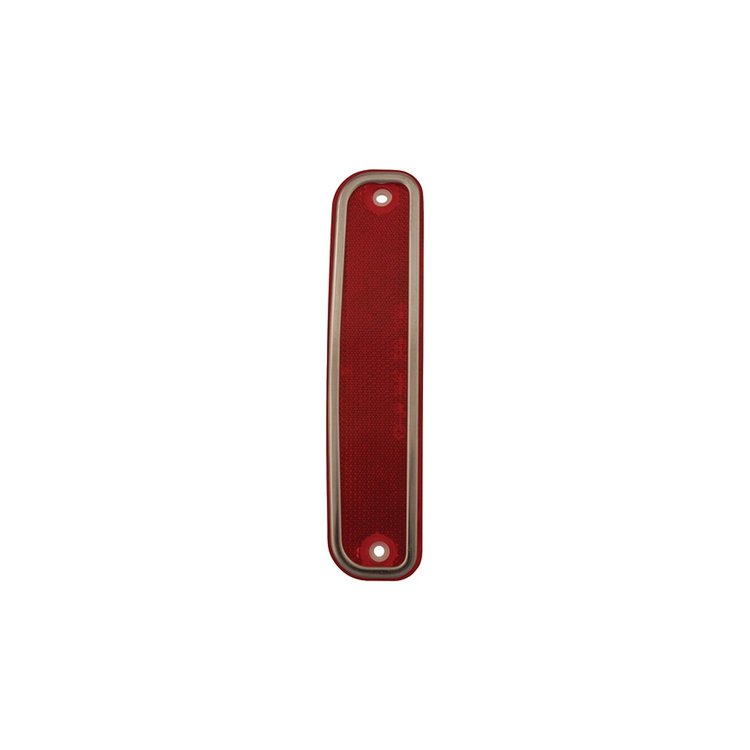 SMAD8RD Rear Side Marker Light 1973-1978 Chevy/GMC C/K Series Truck, Blazer/Jimmy & Suburban, Deluxe, Red, Left/Right, Each