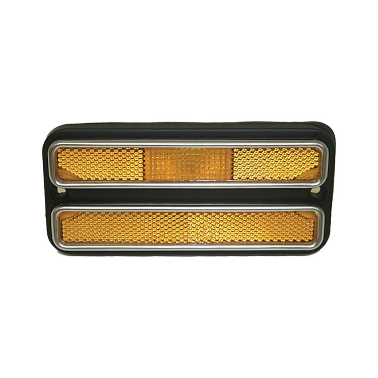 SMADKIT Front and Rear Side Marker Light Kit-Deluxe-Amber/Red-4-Pieces, 1968-1972 Chevy/GMC C/K Trucks & Blazer/Jimmy, Suburban