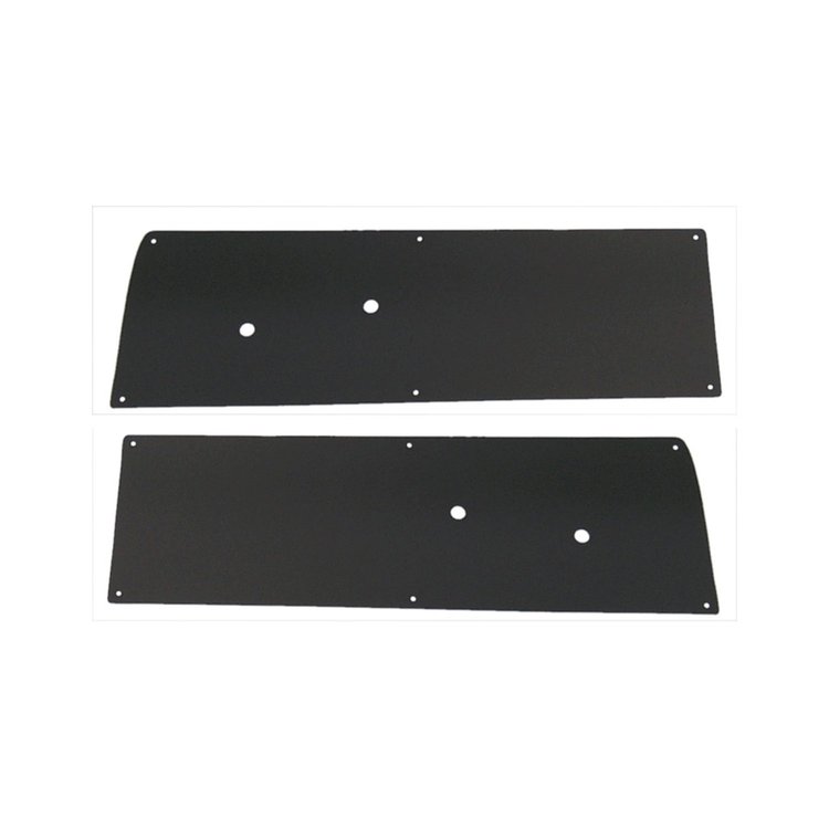 STD1000BLACK Door Panels, Black, Pair, 1947-1955 Chevy/GMC Truck