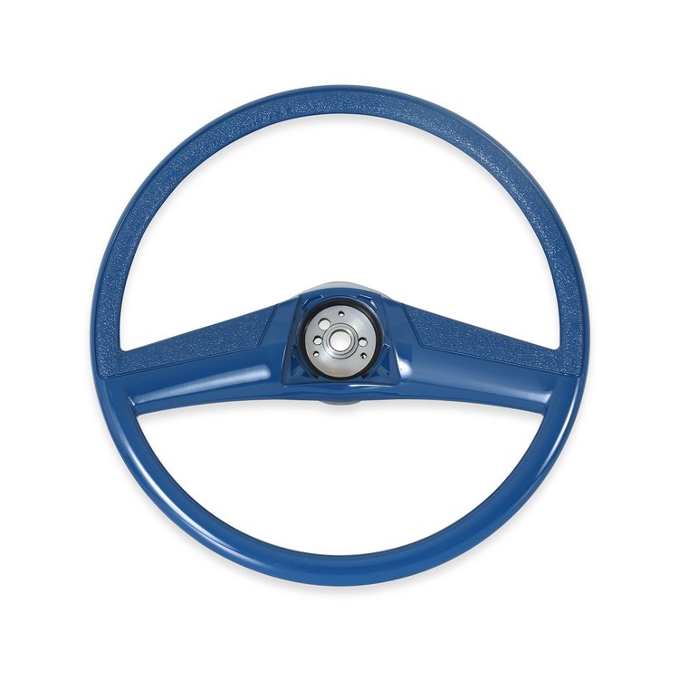 STR7215BLUE Steering Wheel 1969-1972 Chevy/GMC C/K Series Truck, Blazer/Jimmy & Suburban, Custom Diameter, 15-inch, Blue